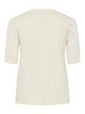 Yaslena Ss Knit Pullover S. - Birch