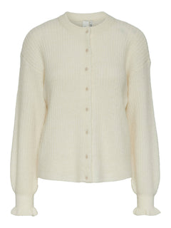 Yascuddie Ls Knit Cardigan - Birch