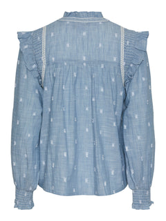 Yasisabel Ls Shirt - Blue Shadow