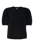 Yasanne Ss Knit Pullover - Black