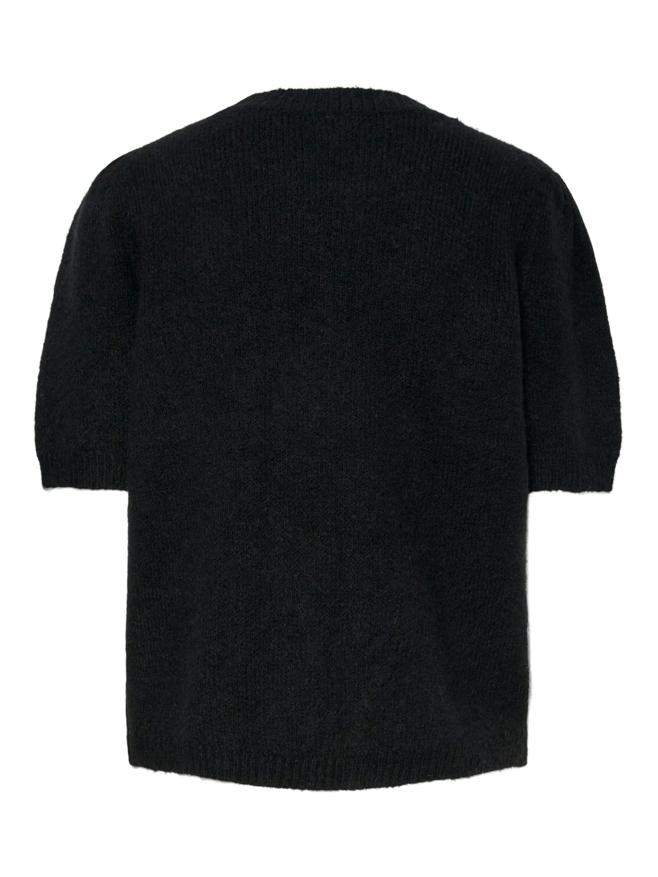 Yasanne Ss Knit Pullover - Black