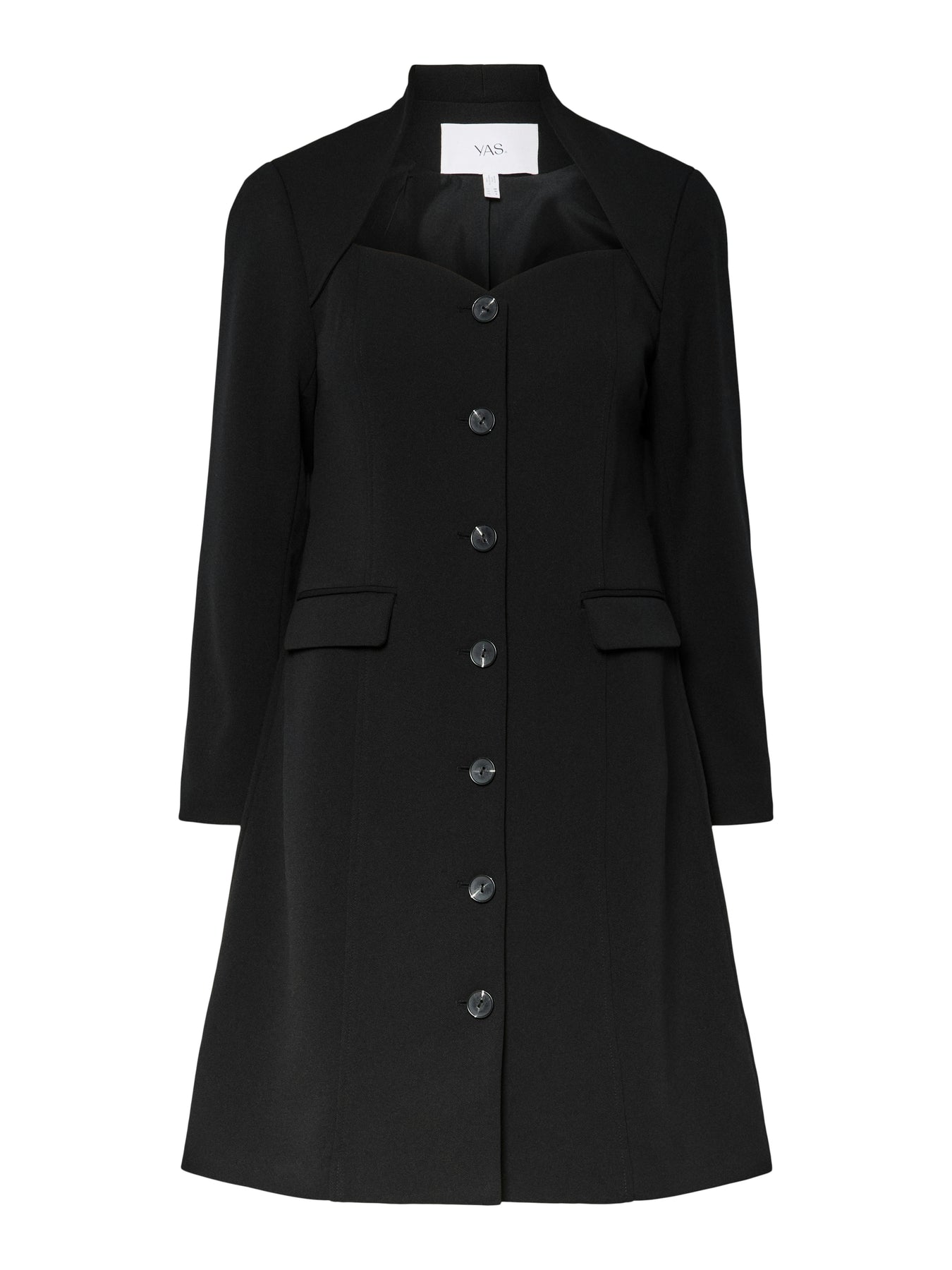 Yasfavo Ls Blazer Dress S. - Black