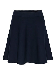 Yasfonny Hw Knit Skirt - Navy Blazer