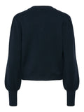 Yasfonny Ls Knit Cardigan - Navy Blazer