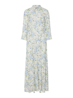 Yassavanna Long Shirt Dress S. - Star White