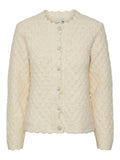 Yasbubble Ls Knit Cardigan - Birch