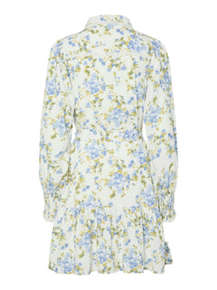 Yastilera Ls Shirt Dress - Star White Sumelli