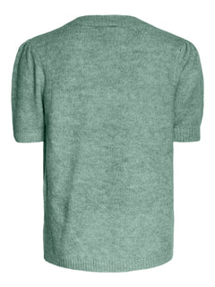 Yasanne SS Knit Pullover - Iceberg Green