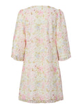Yasleanna 3/4 Dress - Pristine Leanna Aop