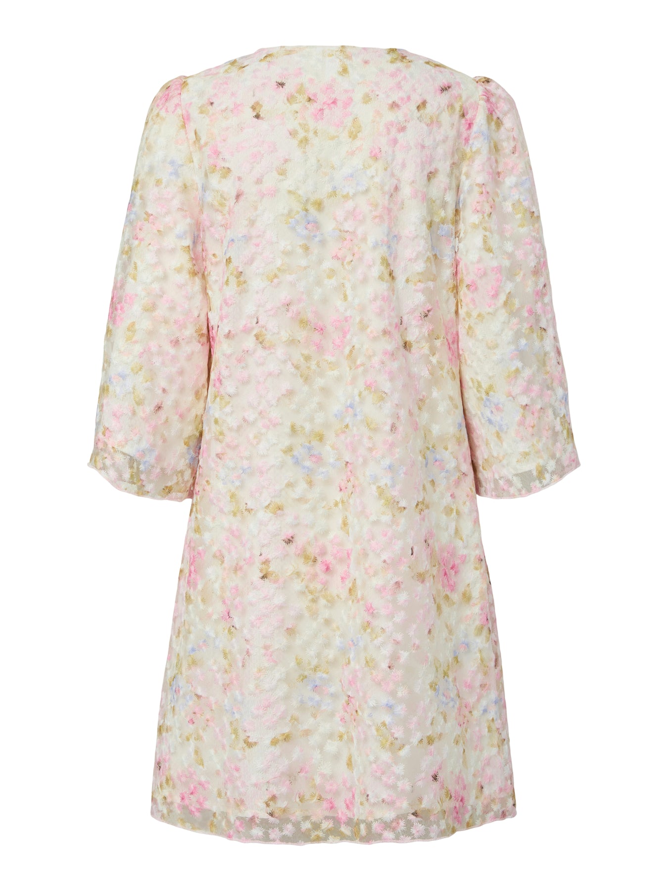 Yasleanna 3/4 Dress - Pristine Leanna Aop