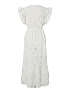 Yasluna Cs Long Dress - Star White