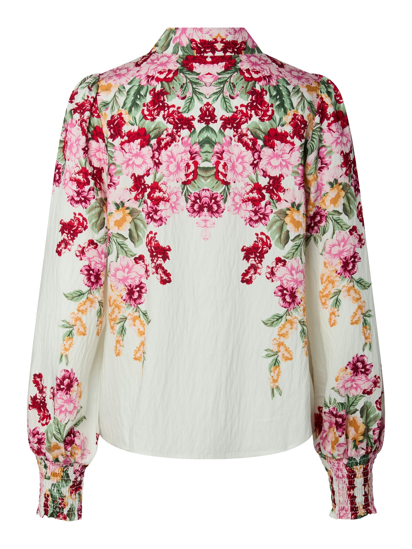 Yasrosie Ls Shirt - Birch New Rosie Print