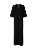 Ivy 2/4 Knit Structure Dress - Black
