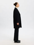 Sasja Wool Blend Coat - Black