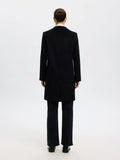 Sasja Wool Blend Coat - Black