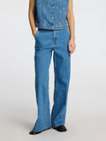 Evelyn Mw Wide Jeans - Medium Blue Denim