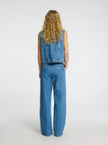 Evelyn Mw Wide Jeans - Medium Blue Denim