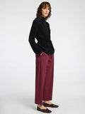 Sia Ras Ls Knit Belt Cardigan - Black