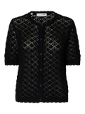 Sofia 2/4 Knit Cardigan - Black