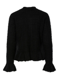 Yasnuma Ls Knit Cardigan - Black