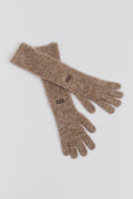 Zaraia Alpaca Blend Gloves - Taupe