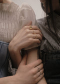 Lemon Disco Ring - Gold