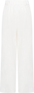 Zoe Linen Pants - White