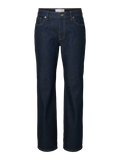 Straight Bea-Kori Mw Jeans - Dark Blue Denim