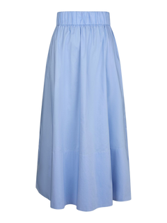 Yara Poplin Skirt - Sky Blue