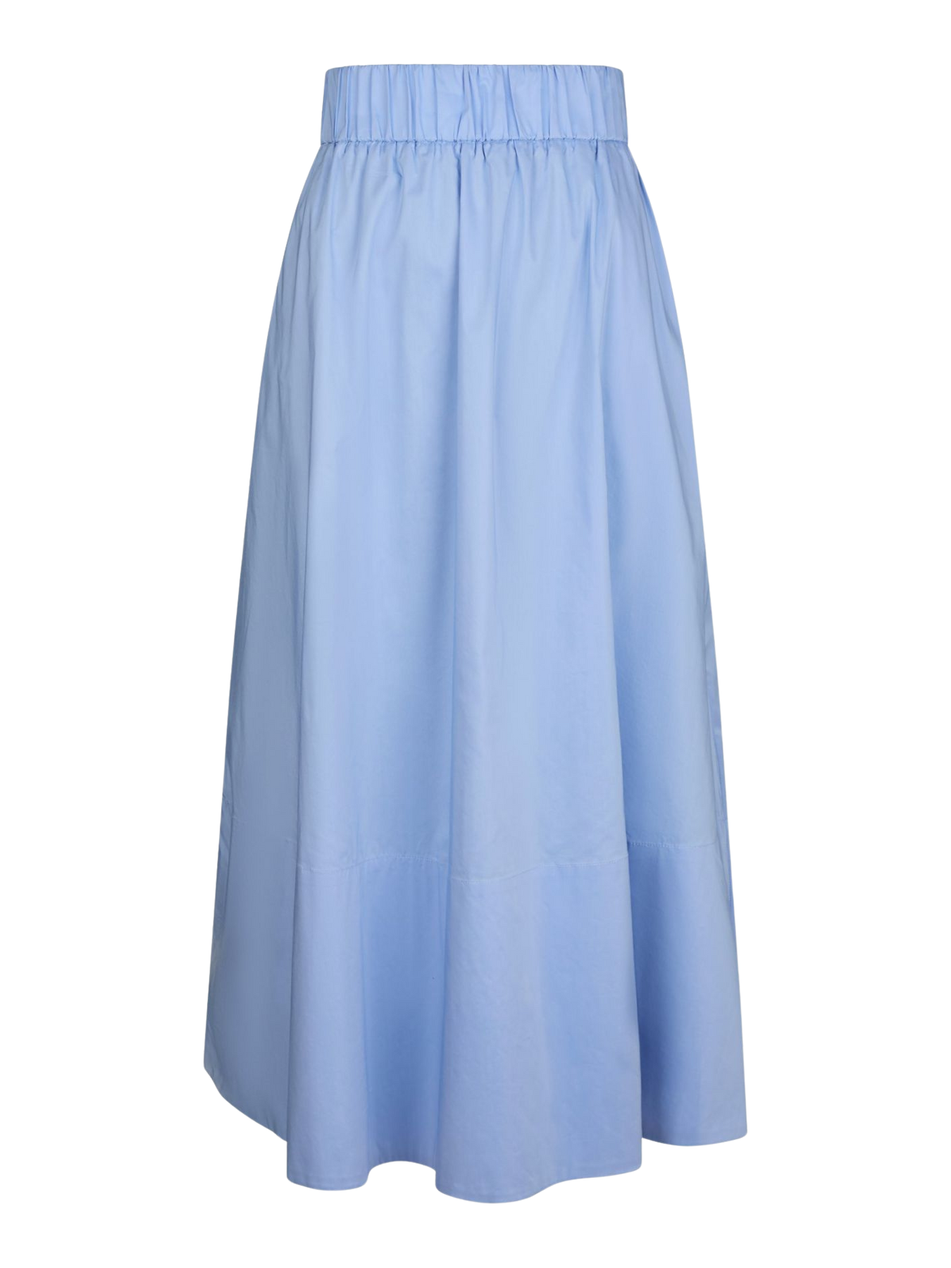 Yara Poplin Skirt - Sky Blue