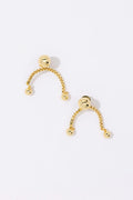 Tiny Solar Studs - Gold
