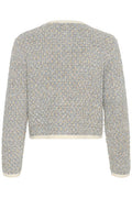 GZnalin Cardigan - Blue/White Structure