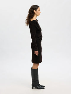 Anja Ls Slim Short Dress - Delicioso