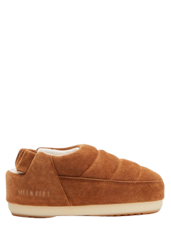 Sandal Band Suede - Cognac