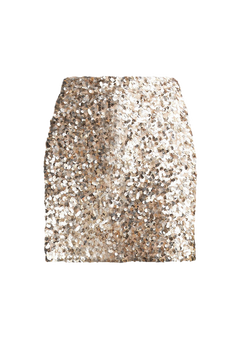 Jackson Sequin Skirt - Champagne