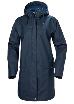 Moss Rain Coat - Navy