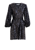 Bianca Sequin Dress - Black