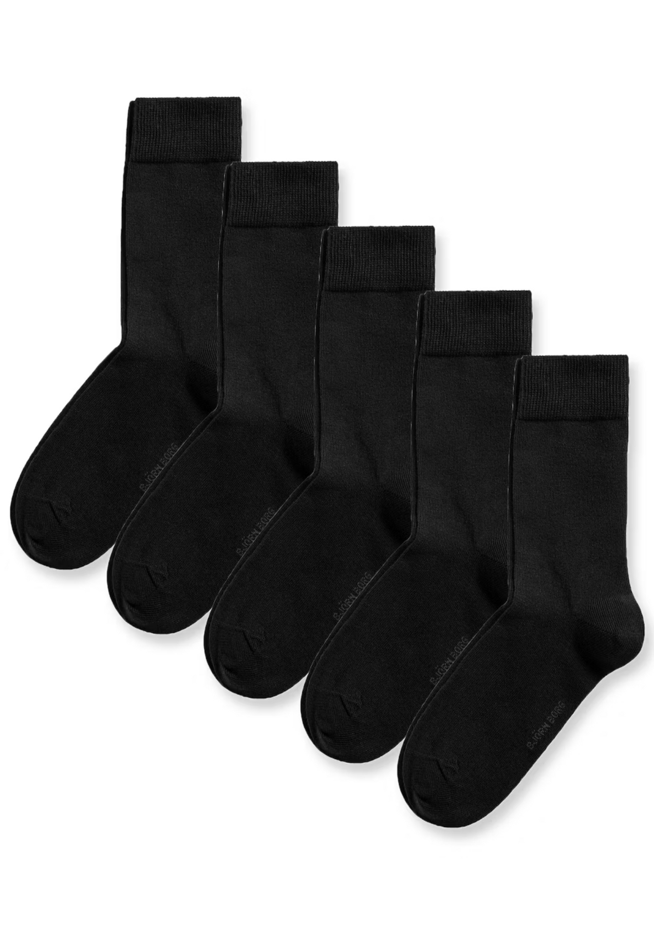 Essential Ankle Sock 5P - Black