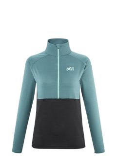 Intense Fleece Po W - Hydro/Noir