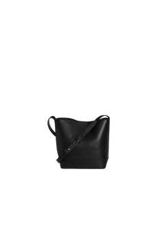 Edith Small Bucket Bag - Vegetal Black