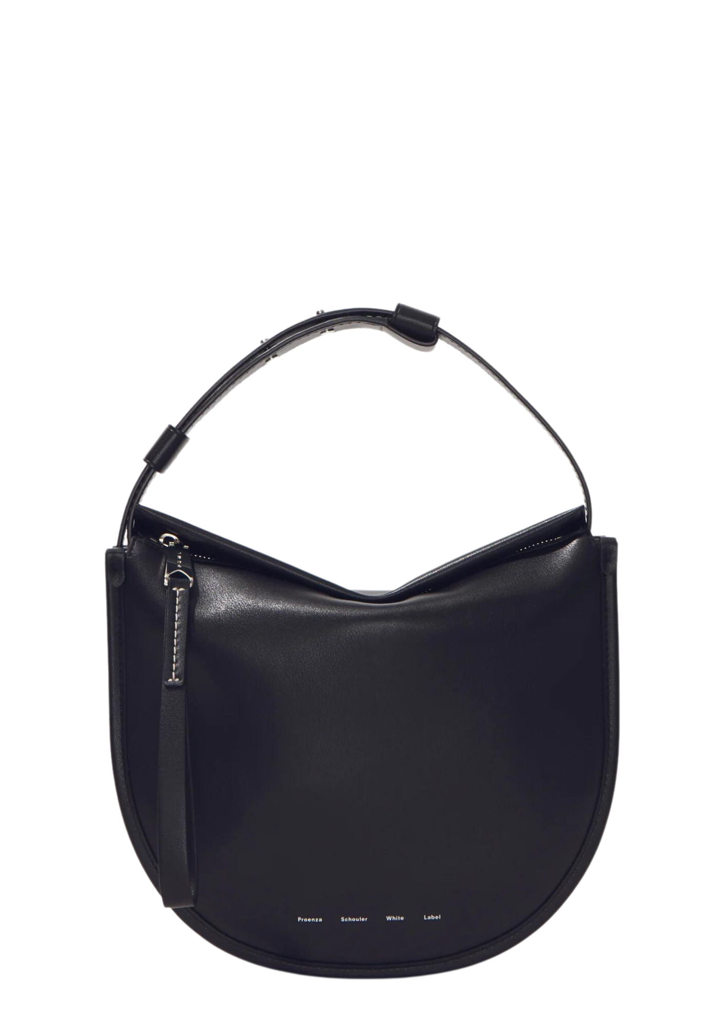 Medium Baxter Leather Bag - Black