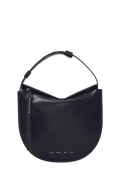 Medium Baxter Leather Bag - Black
