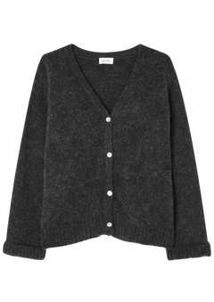 East Cardigan - Charcoal Melange