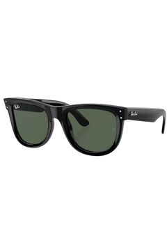 Wayfarer Reverse - Green Polished Black
