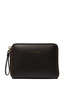 Small Zip Wallet - Dark Chocolate
