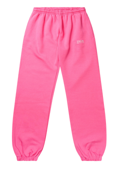Organic Fitted Sweatpants - Sangria Sunset