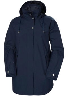 Valentia Raincoat - Navy