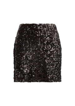 Jackson Sequin Skirt - Black