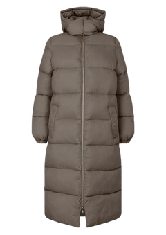 Stella Long Jacket - Espresso