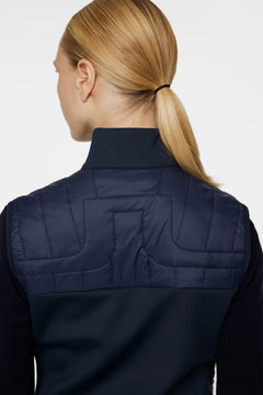 Holma Quilt Hybrid Vest - Jl Navy